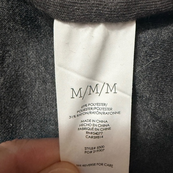 Cabi Drop-off pinstripe zip-up - gray color - Picture 5 of 13